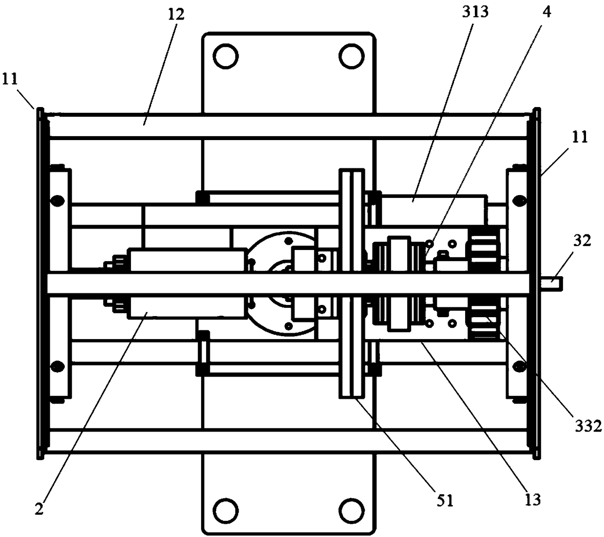 Winch for captive balloon cable take-up and paying-off