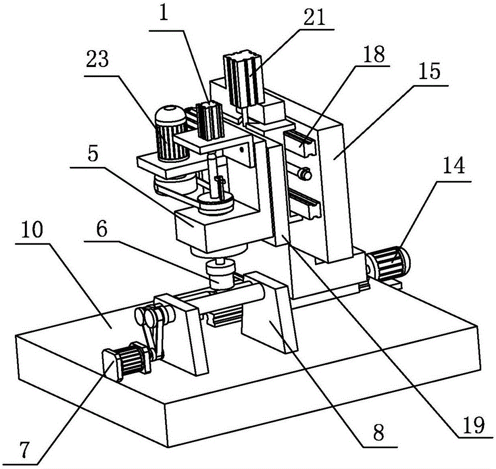 Bearing roller spherical surface superfinishing mechanism