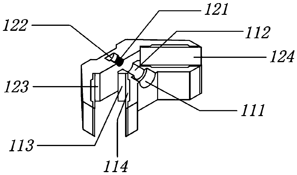 Novel connecting assembly capable of being dismounted and used repeatedly