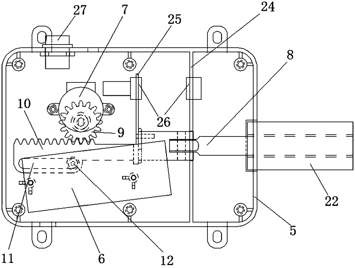 Intelligent communication manhole security equipment