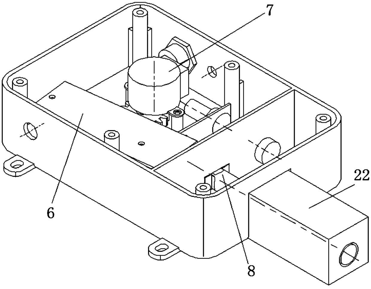 Intelligent communication manhole security equipment