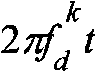 Doppler frequency shift estimation and compensation method in TD-SCDMA (Time Division-Synchronization Code Division Multiple Access) system