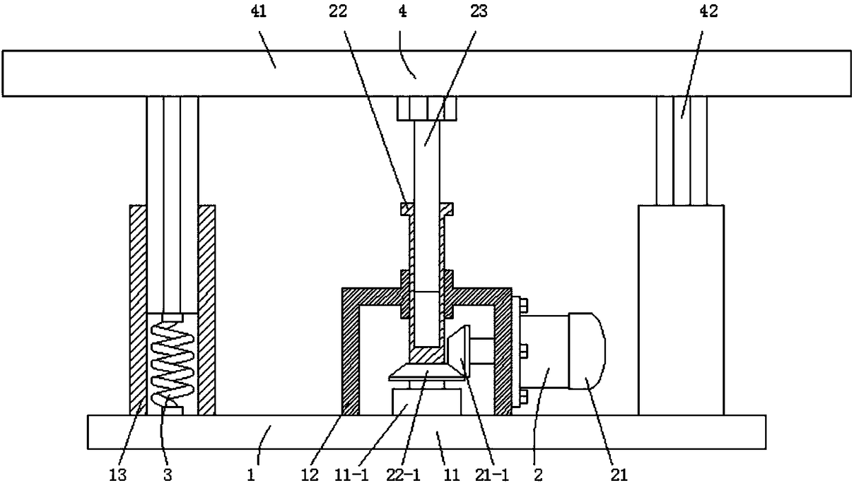 Worktable capable of adjusting lifting