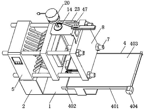 Die-casting machine tool with automatic workpiece taking and spraying functions