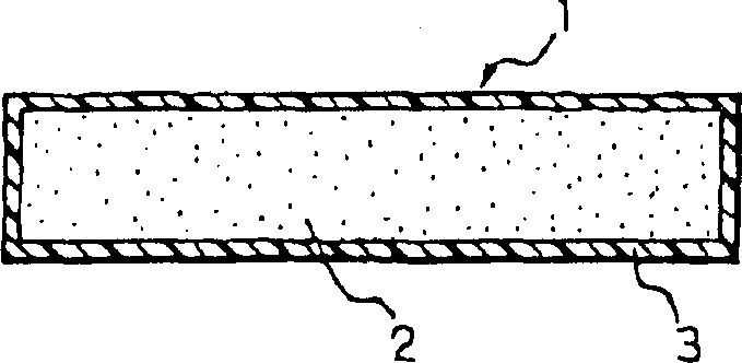 Vacuum heat insulator and heat insulating box using the insulator