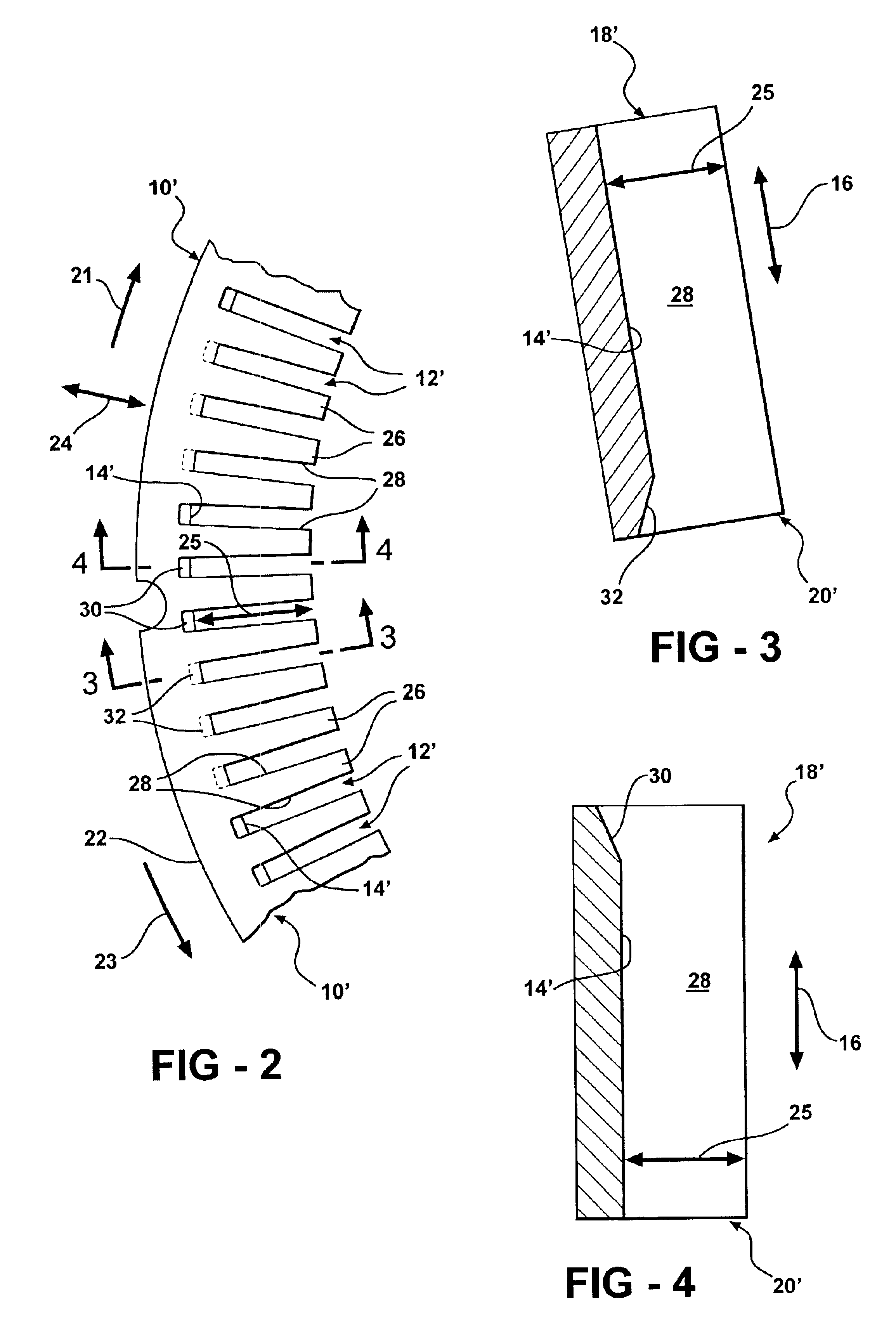 Stator winding having cascaded end loops