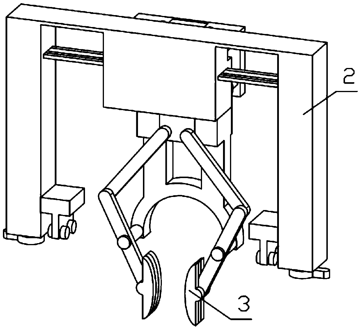 Limb petrissage rehabilitation device