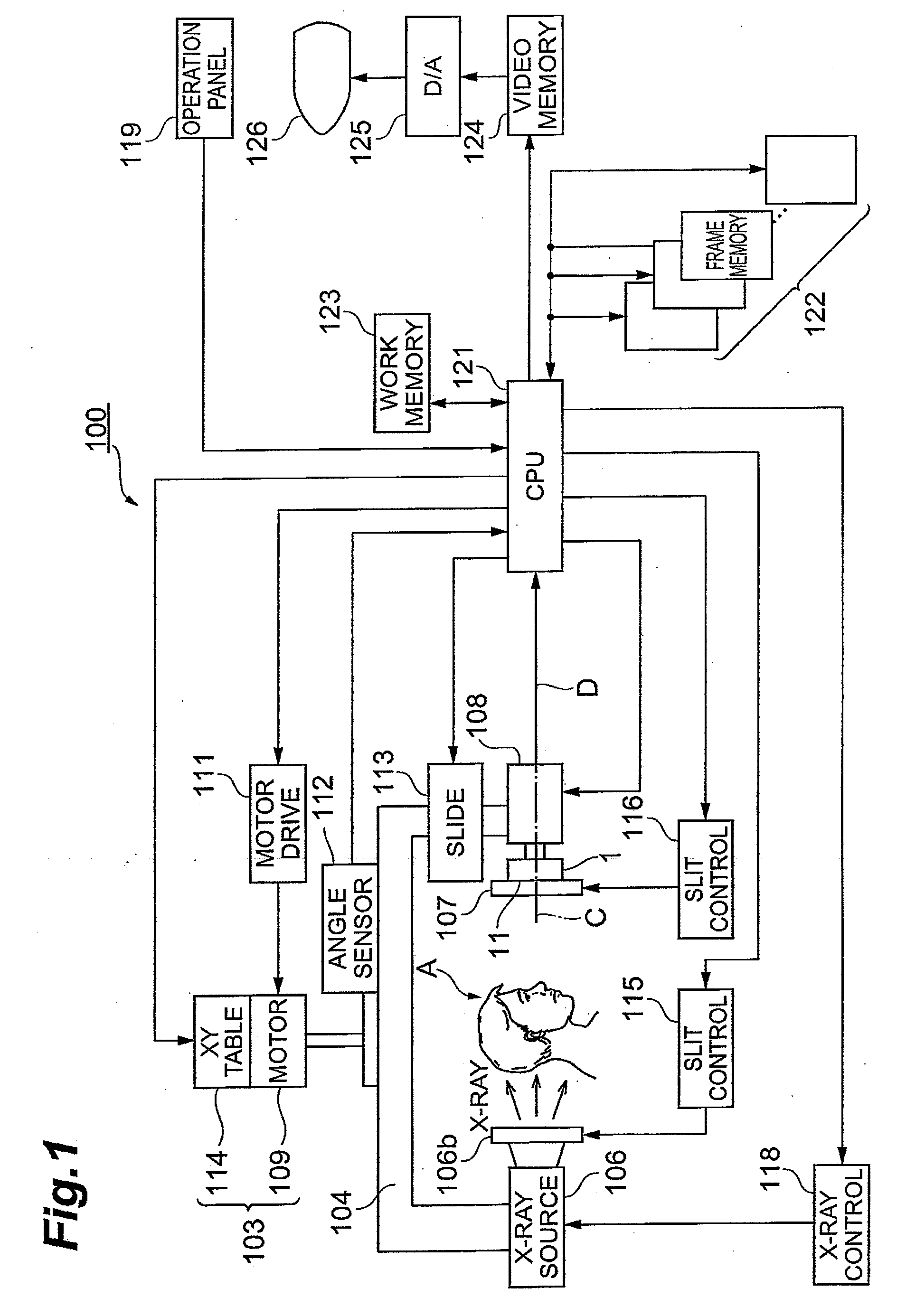 Medical x-ray imaging system