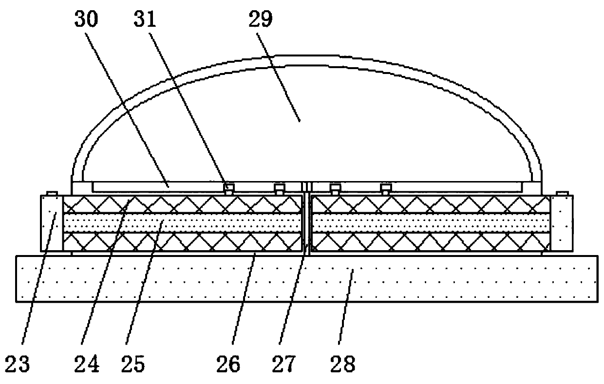 Energy-saving high-efficiency heating and ventilation type heating apparatus