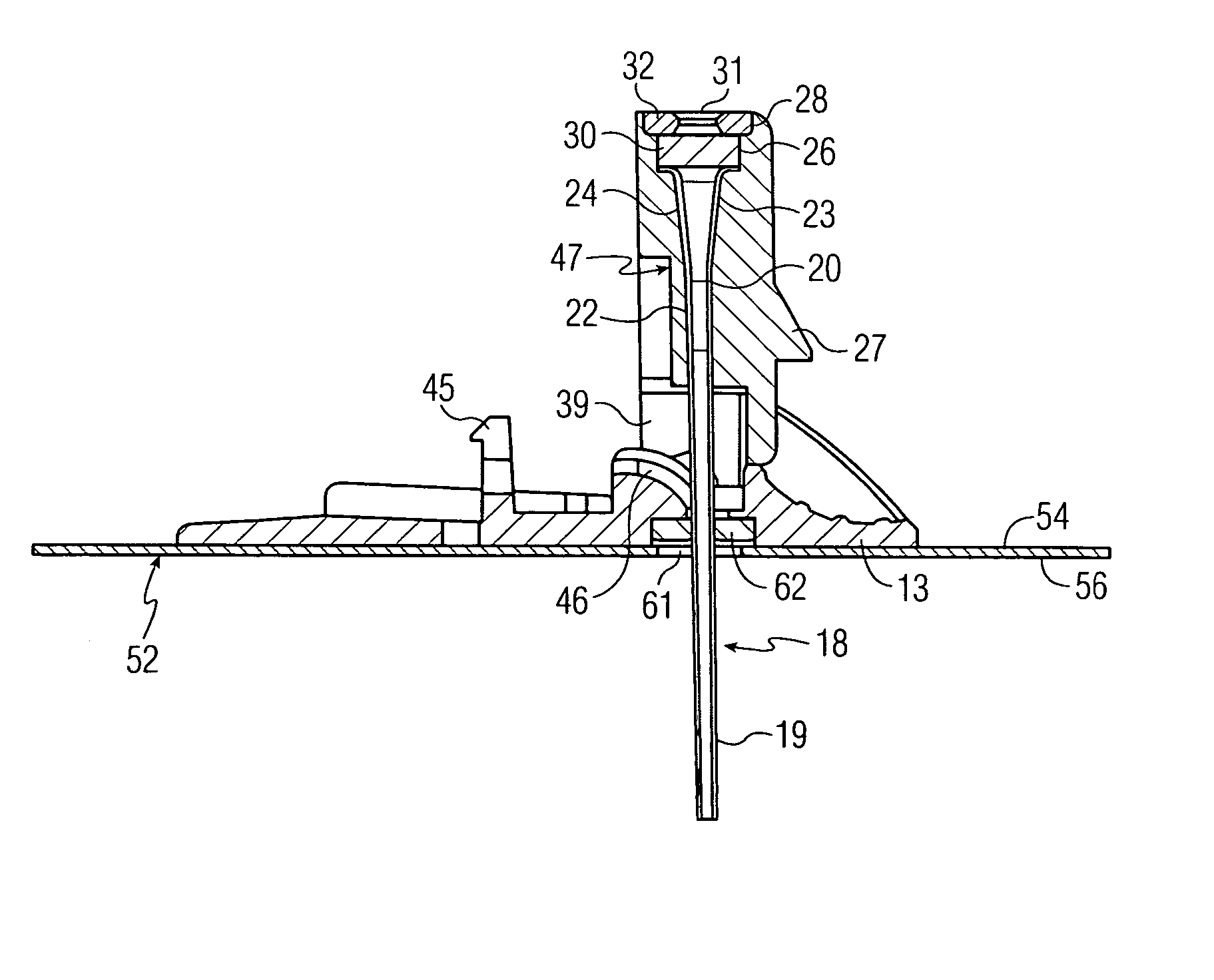 Low profile infusion set