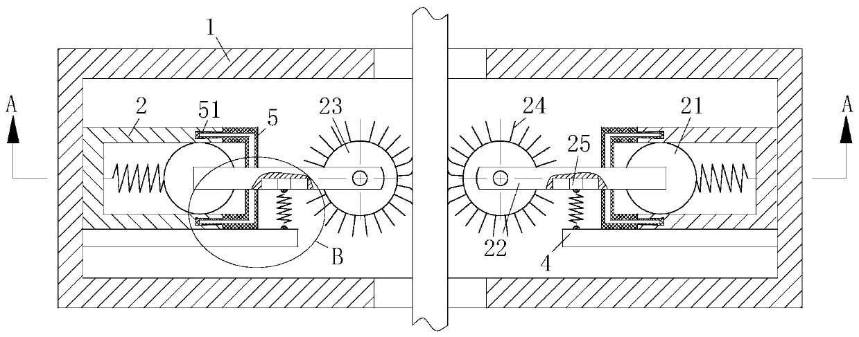 Steel wire surface treatment device