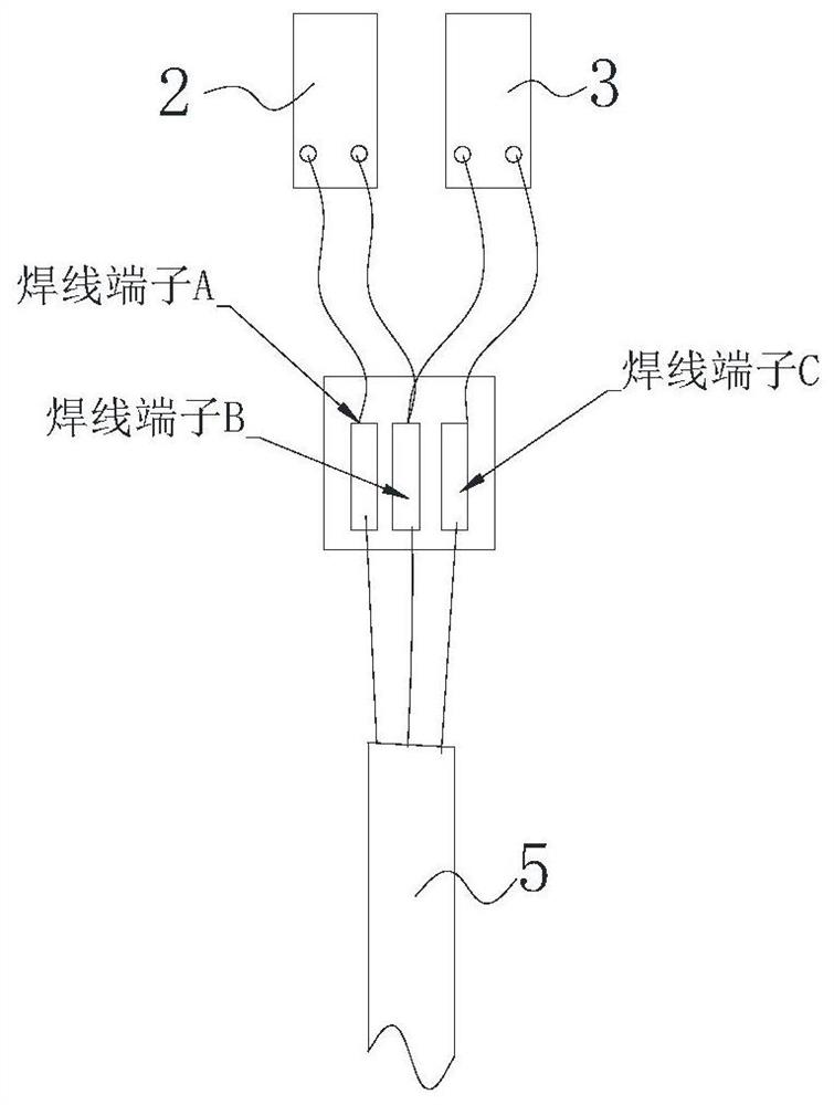 High-precision measuring device and method for dynamic displacement of structural micro-crack