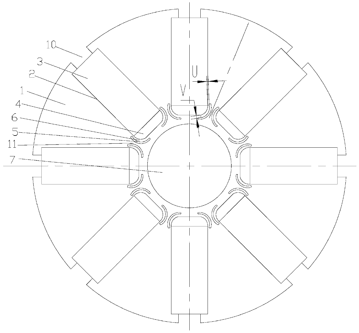 Motor rotors and permanent magnet motors