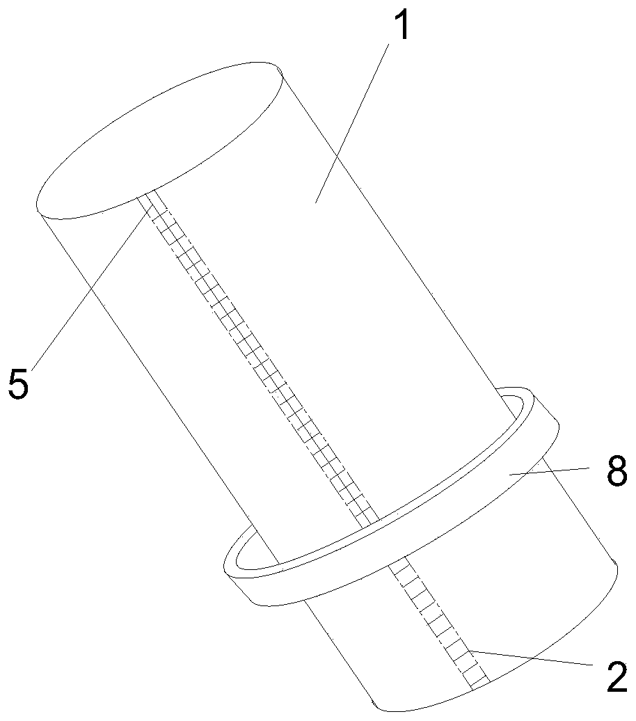 Ring-type bridge pile foundation scour monitoring system and monitoring method thereof