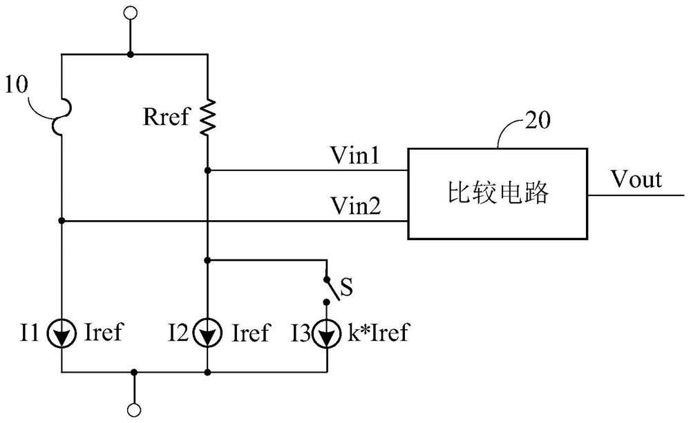 An electric fuse state detection circuit