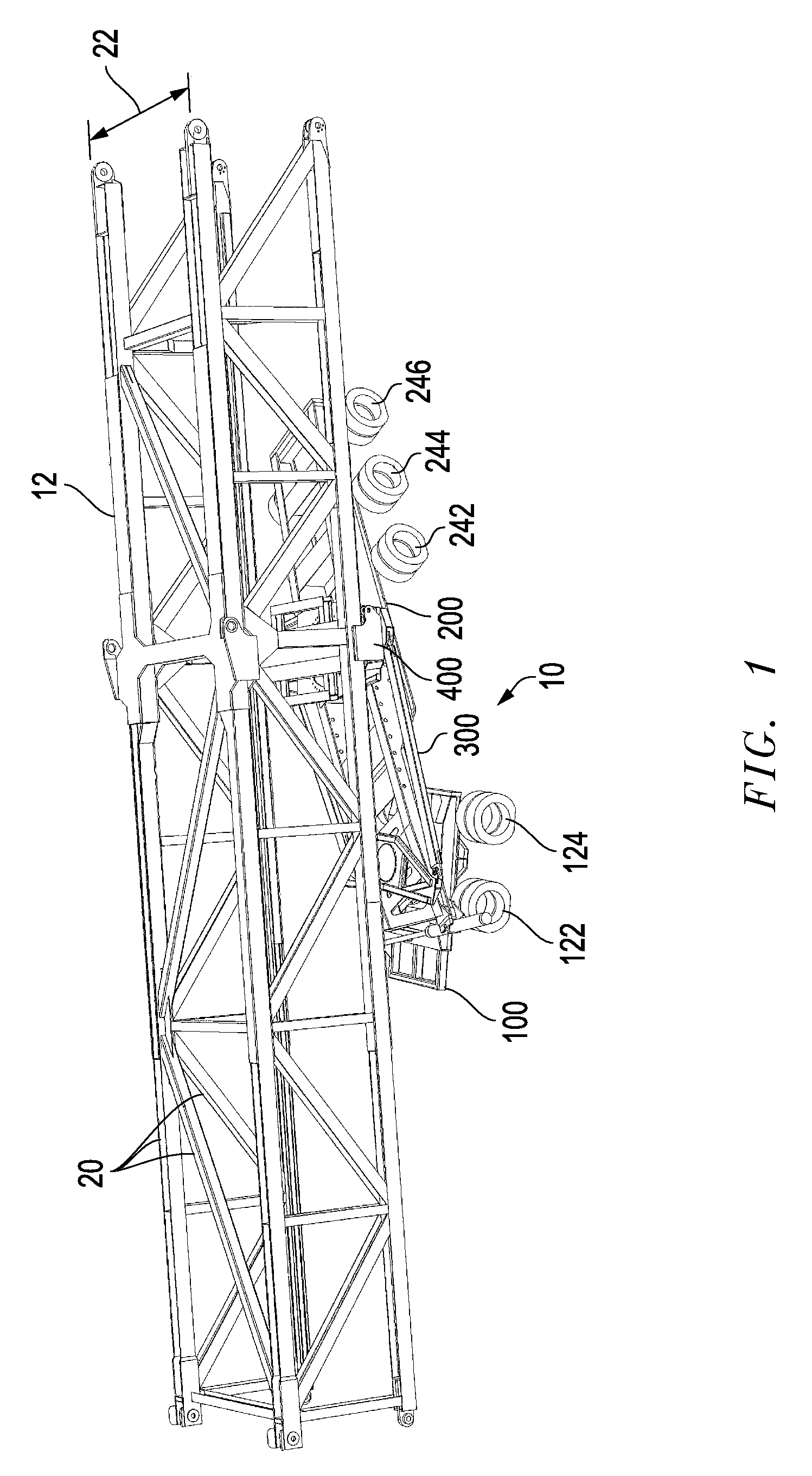 Mechanically Steered Articulating Dolly Transport System