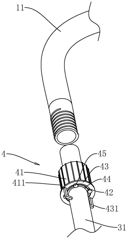 Non-condensate drain system for split air conditioners