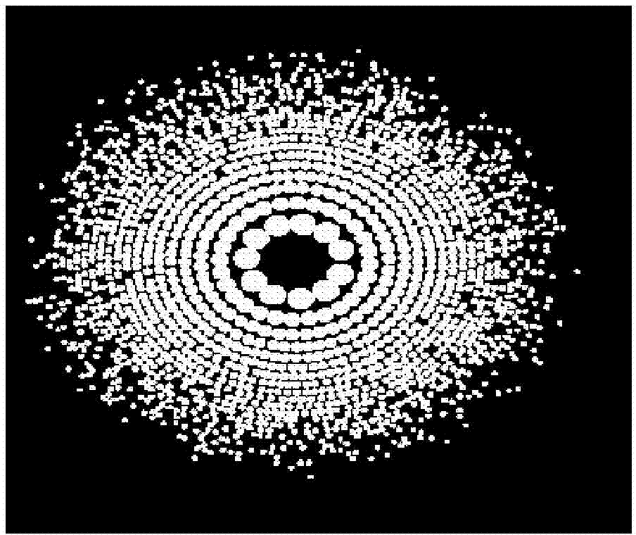 Photon sieve-based blue-ray optical head