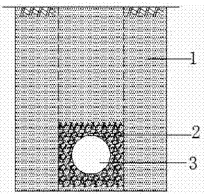 Buried pipe drainage device in cropland on unsaturated condition and laying method of buried pipe drainage device