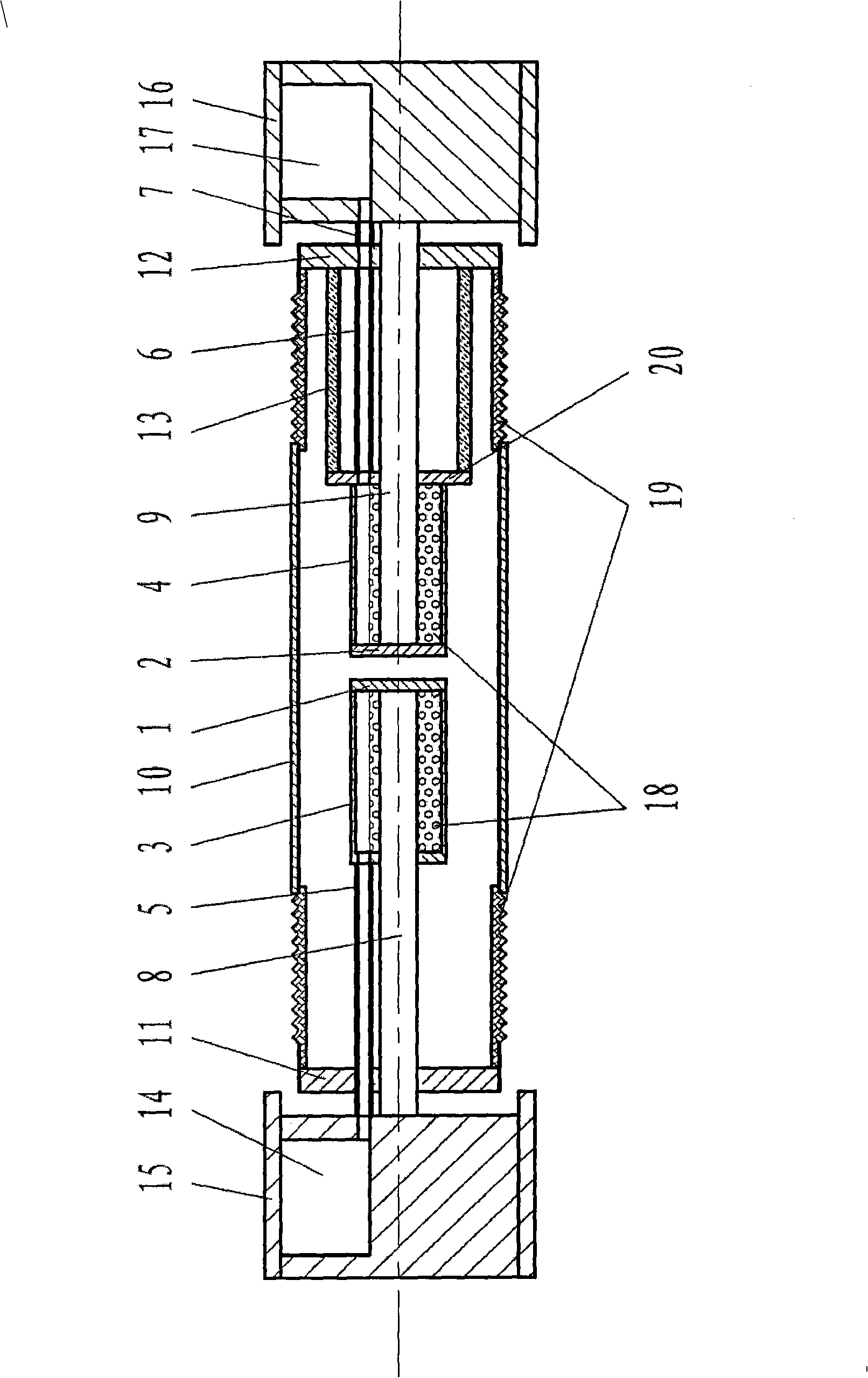 Heat pipe type vacuum switch