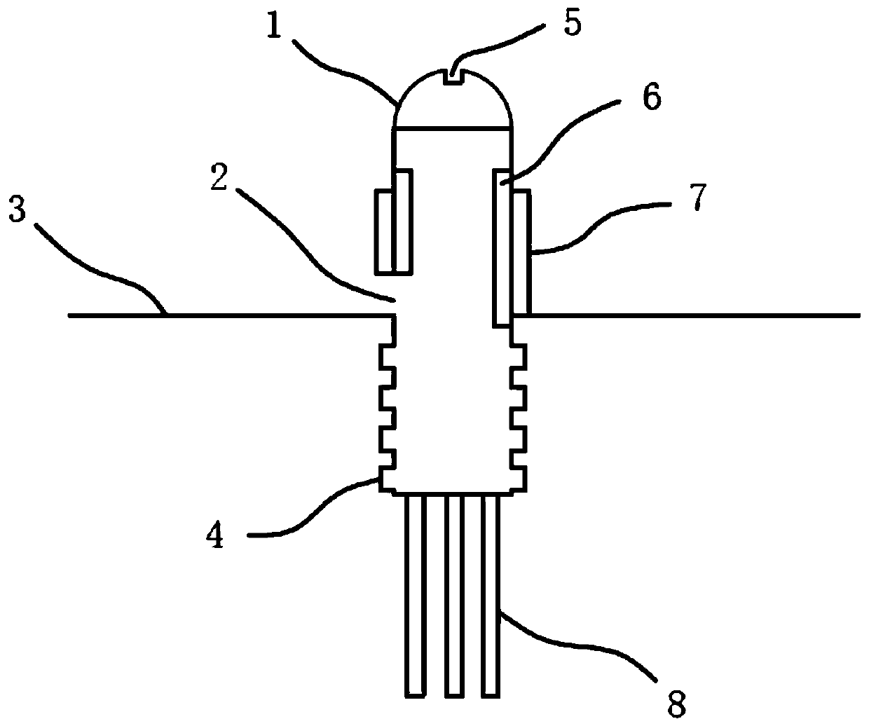 Remediation device and remediation method for arsenic pollution in mine soil