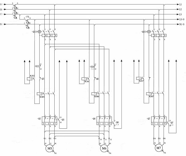 Automatic control system of garden waste treatment complete equipment based on PLC (Programmable Logic Controller)