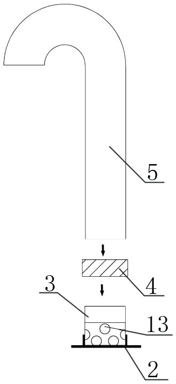 Planting roof waterproof thermal insulation exhaust system with exhaust device and construction method