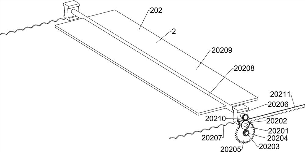 Device for inserting aluminum core vent plates into casting mold of carbon ceramic brake disc