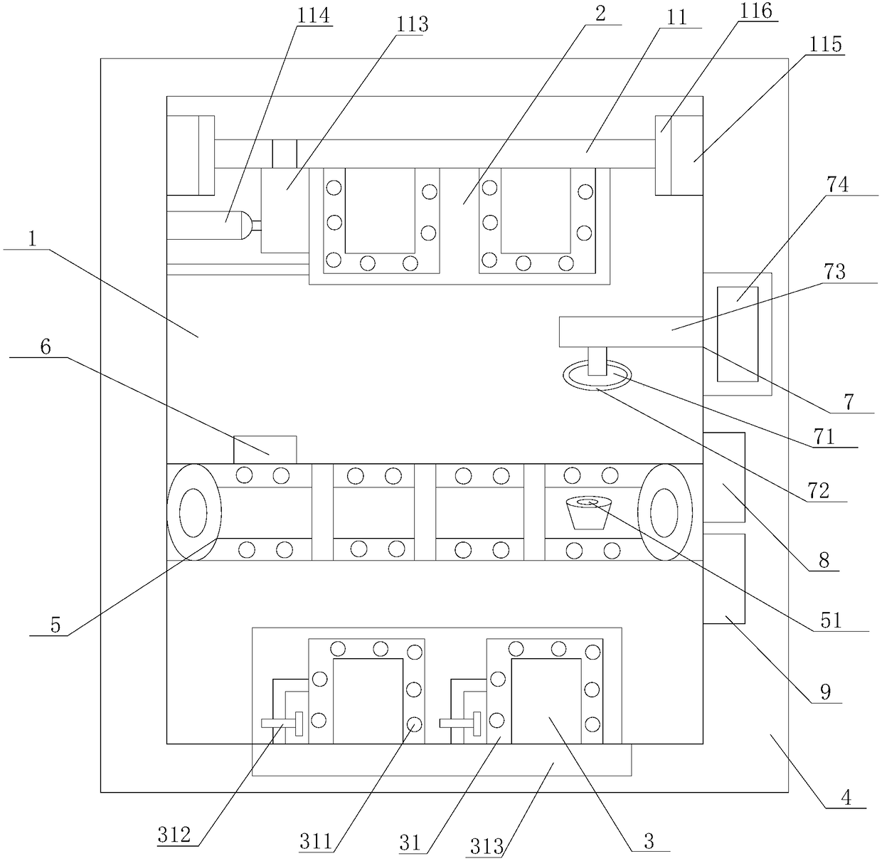 Fabric dryer with detection performance