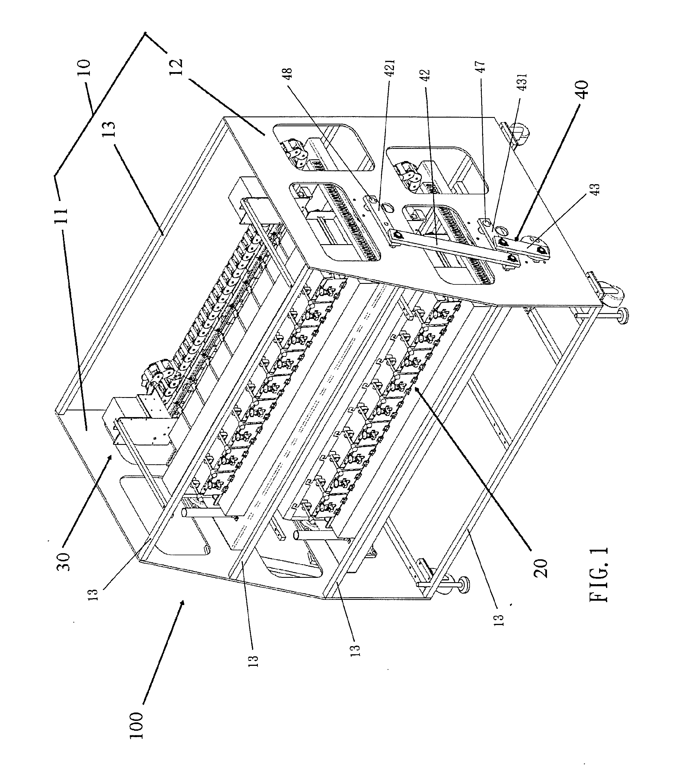 Multi-container dyeing machine with individual container temperature control and quantitative chemical-feeding control