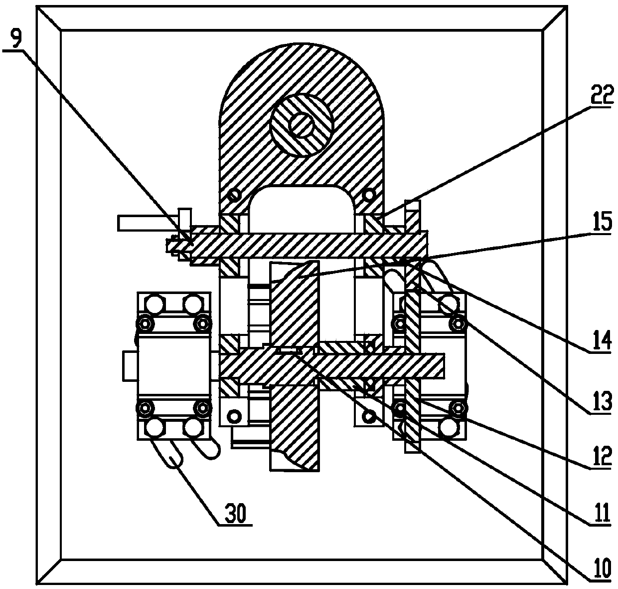 Multifunctional gear-shaving machine teaching demonstration instrument