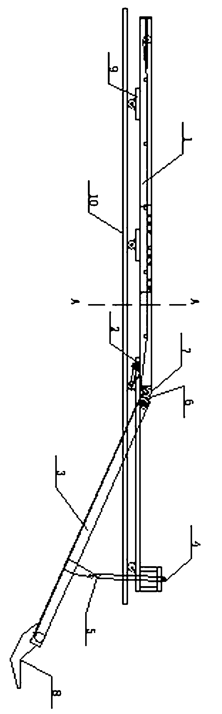 Amplitude-variable bagged loading machine