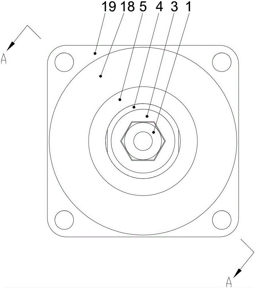 Lock bead type vibration isolation bumper without harmonic peaks in three directions