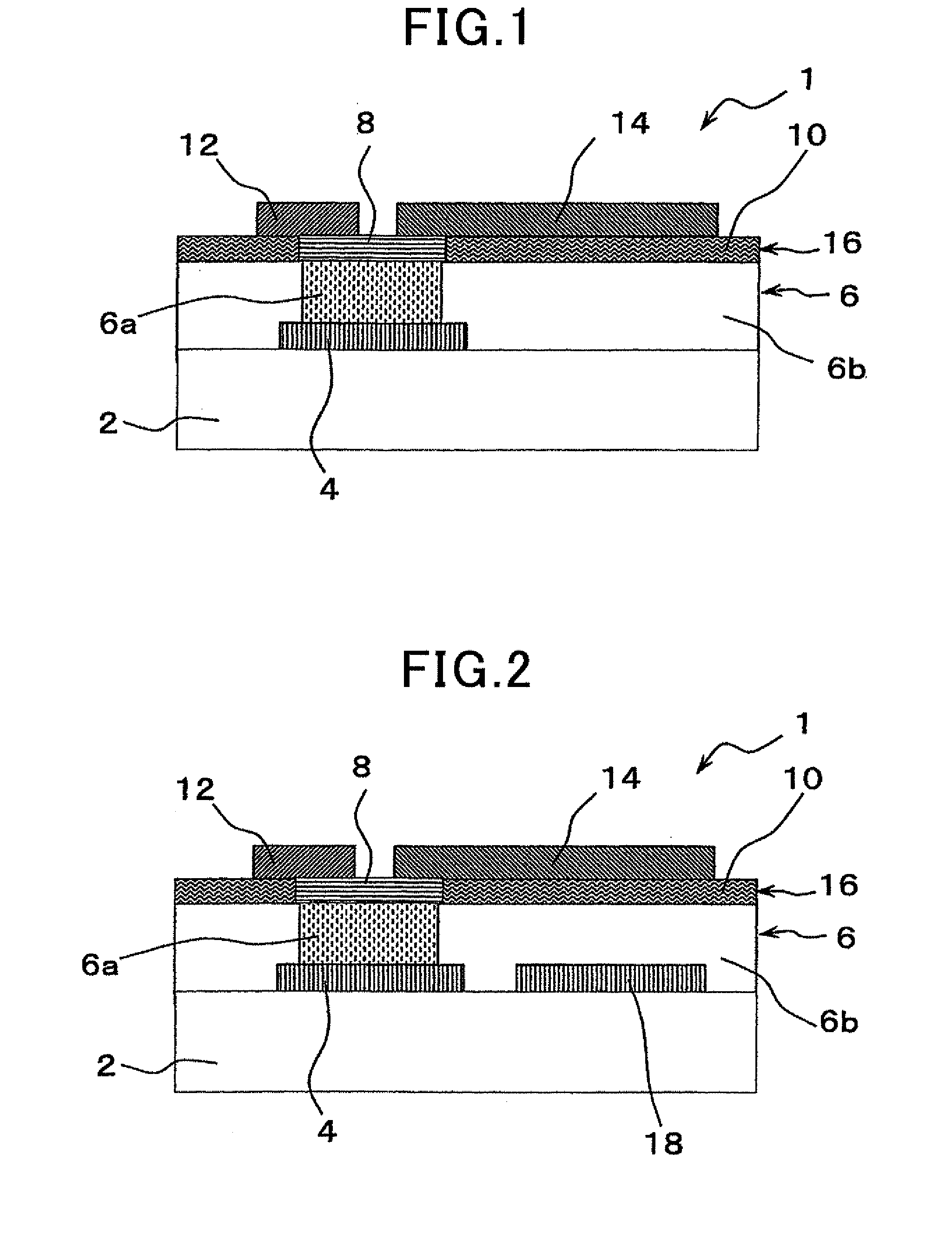 Thin film transistor, method of manufacturing the same, and image display device equipped with thin film transistor