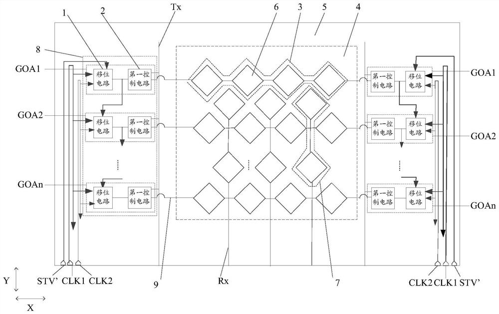 Touch display panel and display device