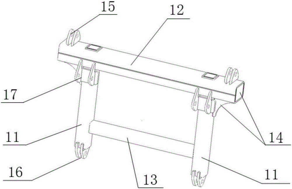 Support device, belt conveyor and mobile crusher