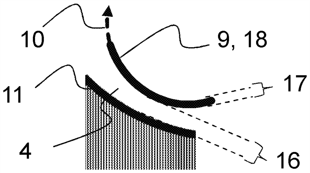 Method for manufacturing line sections of hydraulic lines