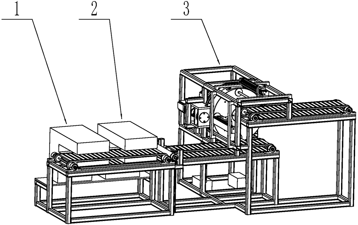 An automatic forming production line for seaweed rolls