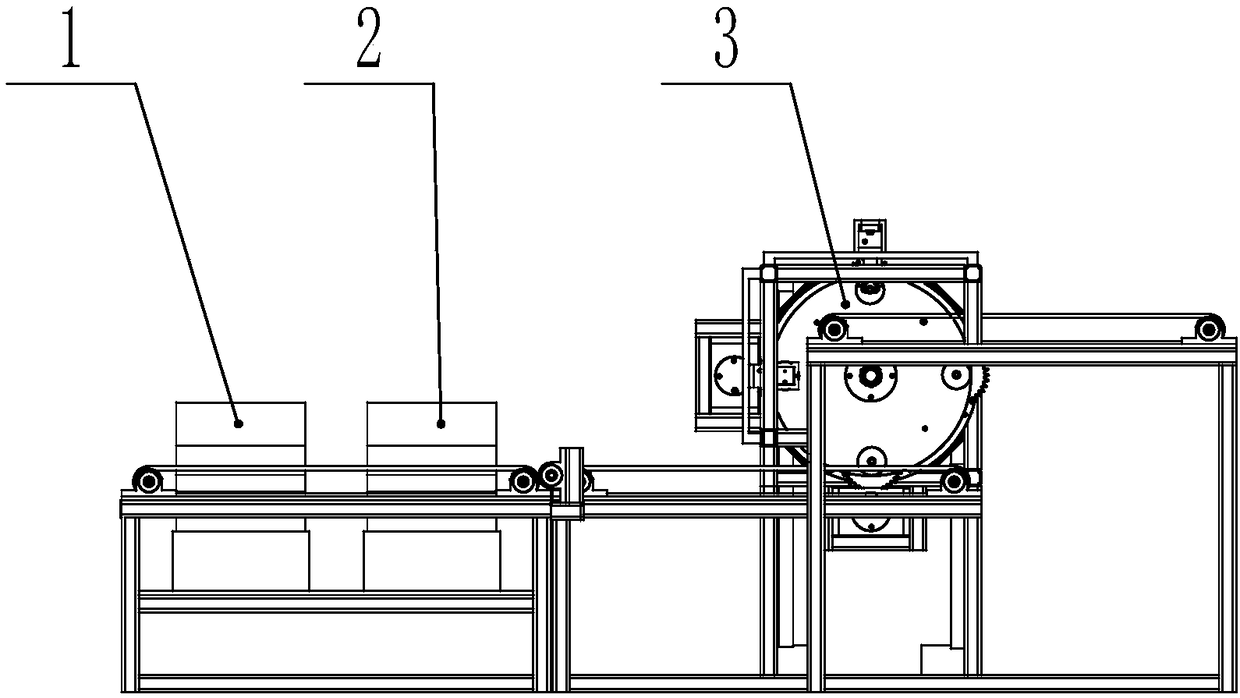 An automatic forming production line for seaweed rolls