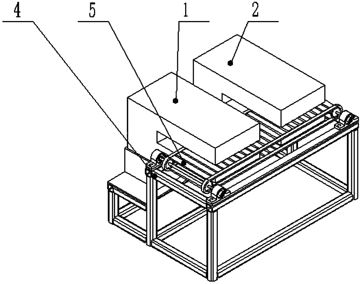 An automatic forming production line for seaweed rolls