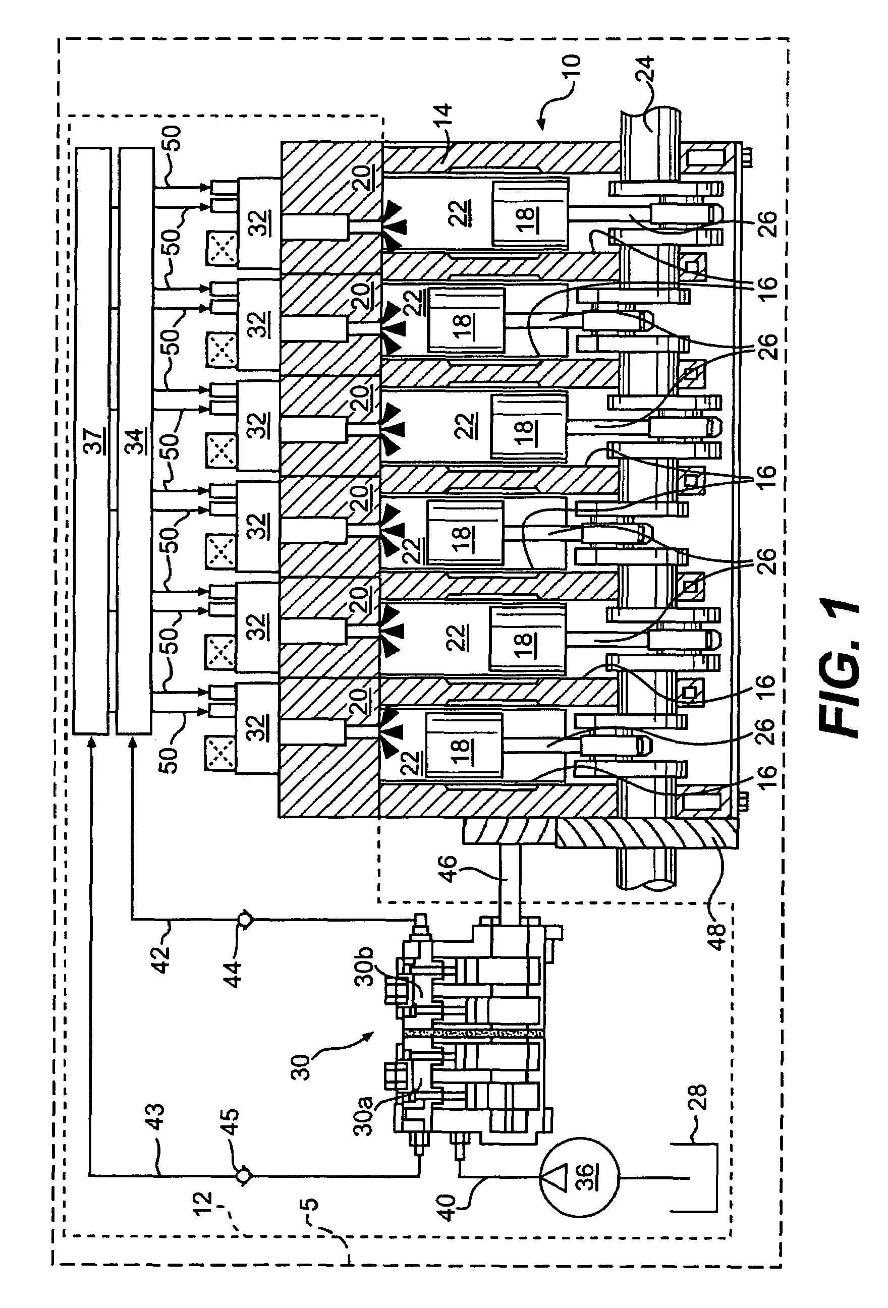 Multi-source fuel system for variable pressure injection