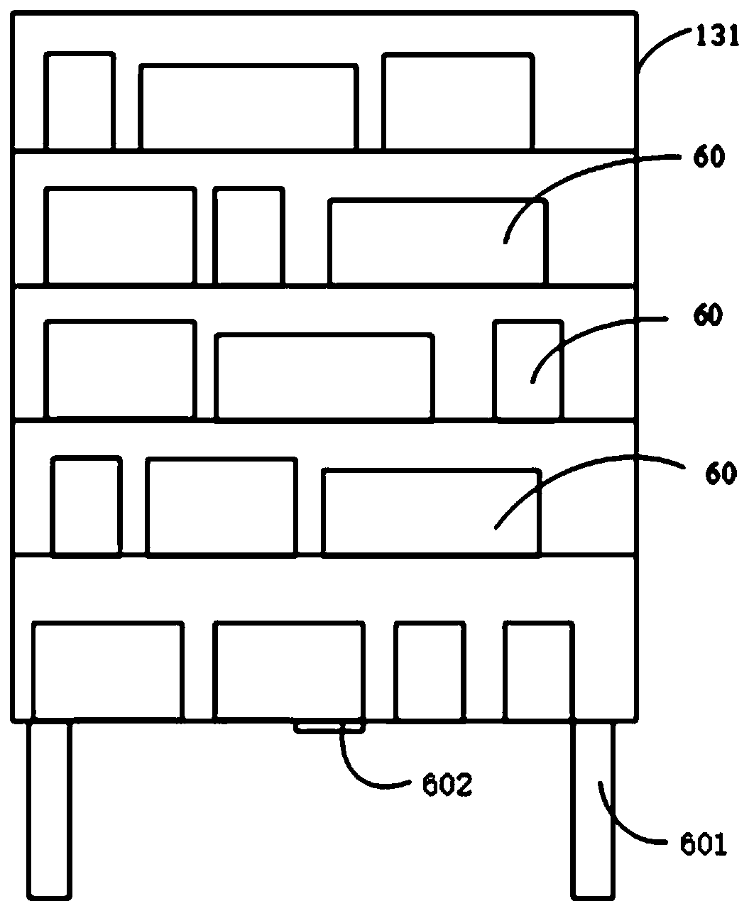 Cargo shelving method, device, electronic equipment and storage medium