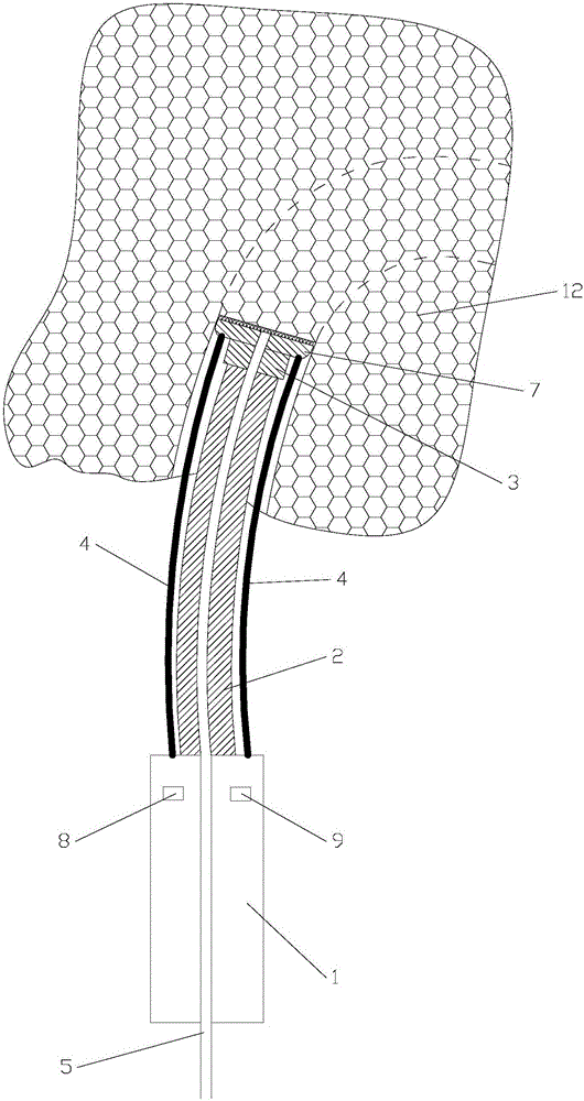 Arc bone hole puncher