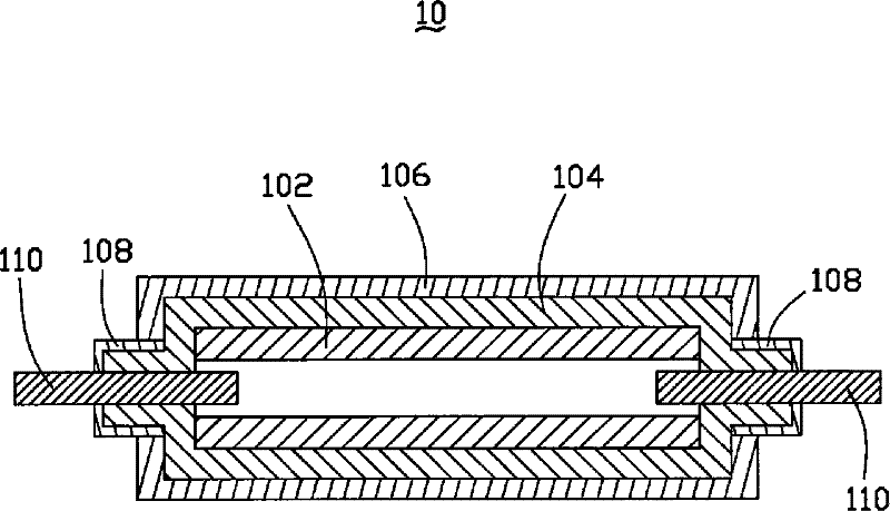 Preparation method of line heat source