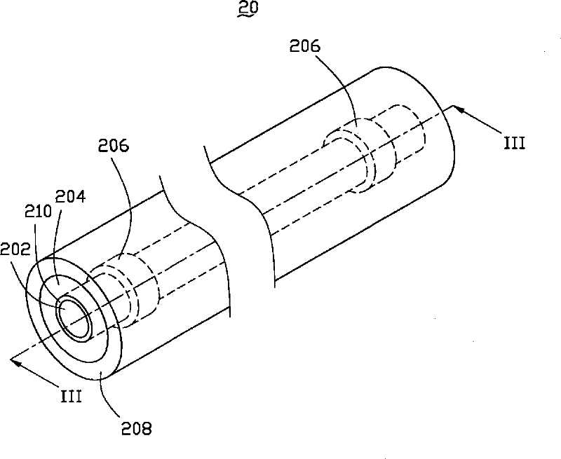 Preparation method of line heat source