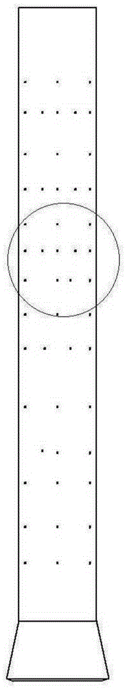 Micro combustion chamber punching type evaporation pipe