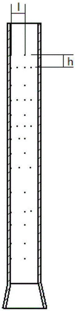 Micro combustion chamber punching type evaporation pipe