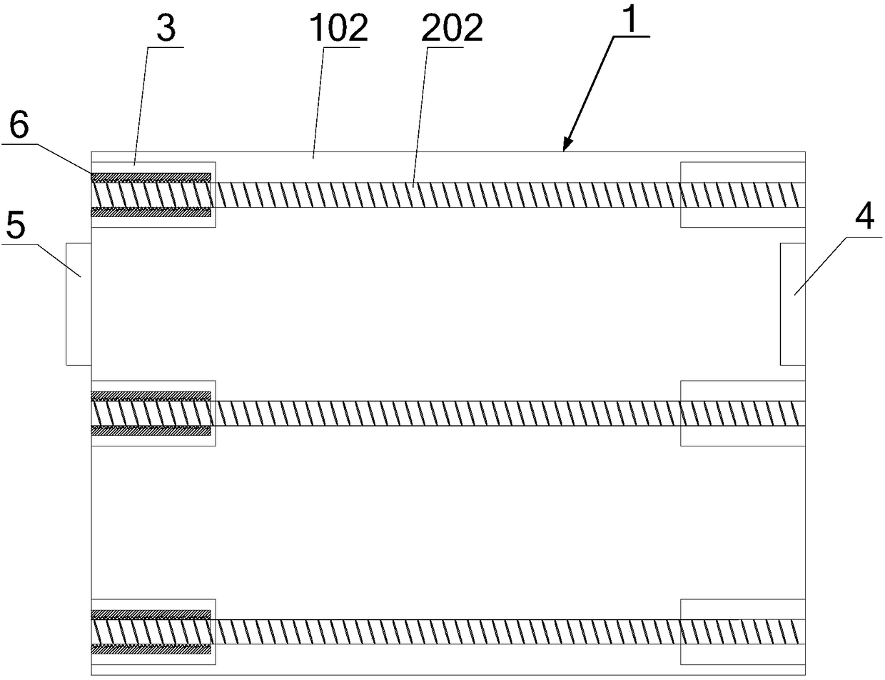 Prefabricated assembly type cover beam and construction method thereof