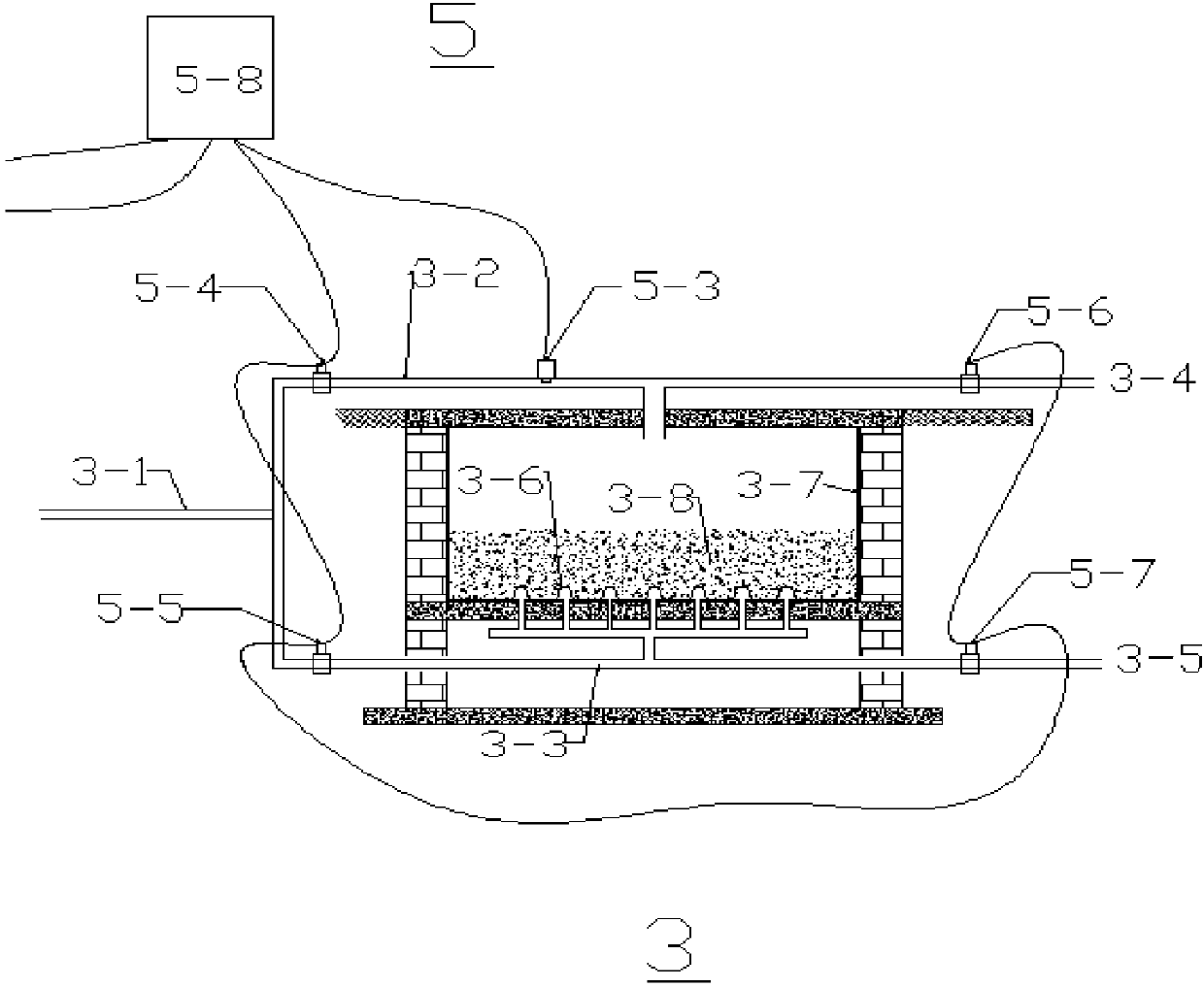 Anti-blocking medium enhanced fast percolating sewage treatment system