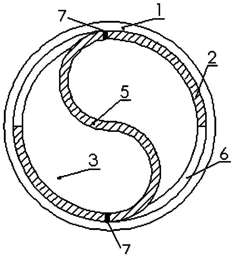 Pile-forming device and method for vortex pressing extruding and expanding concrete layering expanding uplift pile